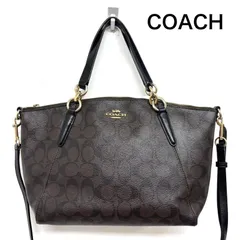 COACH コーチ ハンドバッグ F28989 シグネチャー PVC レザー スモール ケルシー サッチェル バッグ　2WAY