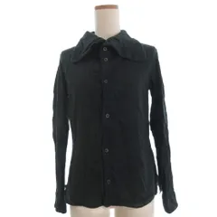 KAPITAL キャピタル フリル 長袖シャツ ブラック メンズ SIZE 1