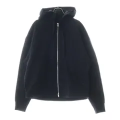 JIL SANDER (ジルサンダー) 24AW Felpa con Zip SWEAT JACKET J22HG0104 J20203 ジップアップ フーテッド ジャケット ブラックのサムネイル