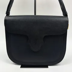 イブ　サンローラン　ブラックショルダー　バッグ　ヴィンテージ★レア物★YSL サンローラン SAINT LAURENT ショルダーバッグ ブラック レディース