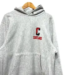 90s ビンテージ チャンピオン リバースウィーブ カレッジ 両面プリント スウェット パーカー L グレー USA製 90年代  アメリカ製 vintage champion