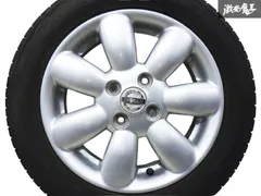 タイヤバリ溝！2022年製 ラパン純正OPホイール 14インチ 4本セット