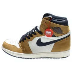 NIKE (ナイキ) AIR JORDAN 1 RETRO HIGH Rookie of The Year エアジョーダン 1 ハイカットスニーカー ルーキーオブザイヤー キャメル/ホワイト US9.5/27.5cm 555088-700