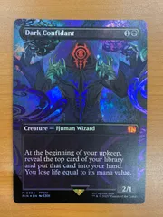 マジックザギャザリング アートプリント　闇の腹心　Dark Confidant 闇の腹心 (Dark Confidant) · Foundations Jumpstart (J25) #114