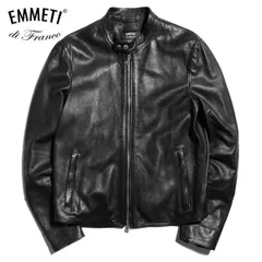 Emmeti エンメティ JURI beams別注 ライダース ブラック 46 Emmeti エンメティ JURI beams別注 ライダース ブラック 46