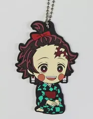 【中古】雑貨 炭子(竈門炭治郎) ラバーマスコット きゅんキャラいらすとれーしょんず 「一番くじ 鬼滅の刃 ～鬼の棲む街～」 H賞