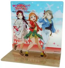 [중고] 아크릴 스탠드 아크릴 패널 2 학년 아크릴 디오라마 [러브라이브! 선샤인!! The School Idol Movie Over the Rainbow] 극장 상품