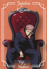 【中古】ポストカード 虎杖悠仁(カラー) ポストカード Chair：RED 「呪術廻戦PLAZA in ロフト」 お買い上げプレゼント特典