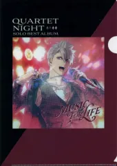 【中古】クリアファイル 黒崎蘭丸 A5クリアファイル 「CD うたの☆プリンスさまっ♪ 黒崎蘭丸 ソロベストアルバム MUSIC FOR LIFE」 アニメイト限定特典
