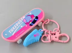 【中古】キーホルダー タキシードサム 「サンリオキャラクターズ シークレットキーホルダー スケボー」