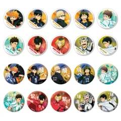 【中古】バッジ・ピンズ(キャラクター) 全20種セット 「ハイキュー!! TO THE TOP 缶バッジコレクション」
