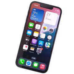 iPhone13mini NLJJ3J/A  バッテリー75％ 256GB NW- ミッドナイト アイフォン スマホ 本体 【中古】 JA-24956