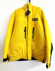 正規品保証・タグ付き【WILDTHINGS・ワイルドシングス】ダクロンシャモニーフーディージャケット　イエロー　サイズ：M