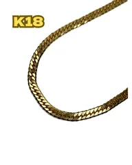 【K18】 ネックレス　キヘイ　ダブル6面喜平　0.2cm　50cm 10.4g