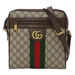 グッチ GUCCI バッグ レディース メンズ ブランド ショルダーバッグ オフィディア GGスプリーム ベージュ ブラウン 547926 斜め掛け おしゃれ 【中古】