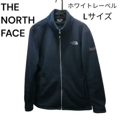 ノースフェイス ホワイトレーベル フリースジャケット ネイビー Lサイズ 裏起毛 THE NORTH FACE WHITE LABEL メンズ 刺繍ロゴ トレーナー スウェット ブルゾン トップス ジャンパー
