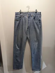 90's　USA製　Levi's　501　リーバイス　デニム　デニムパンツ　95年製　刻印544　ブランクタブ