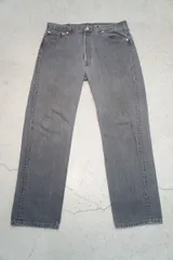 90S Levi’s リーバイス 501-0658 ストレート パンツ 501 先染め デニム パンツ ボタン裏 刻印 653 USA製 ビンテージ W36 L32 1022P★4