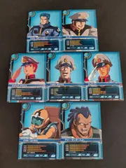 aca414 ガンダム カードビルダー クロニクル まとめ カード アダム・スティンレイ  ヴァッティ  マチルダ・アジャン  パオロ・カシアス  ワッケイン  ハヤト・コバヤシ  テリー・サンダースJr.