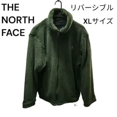 ノースフェイス リバーシブル ボア ジャケット POLARTEC Thermal Pro ポーラテック サーマルプロ グリーン ブラック 緑 黒 カーキ XL ボアジャケット THE NORTH FACE メンズ フリース