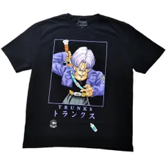 ドラゴンボールZ　Tシャツ　M 実寸XLくらい　黒　トランクス　アニメT