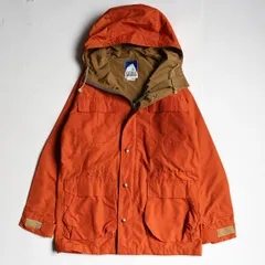 【美品】Sierra Designs 【USA製 60/40クロス マウンテンパーカー】 S オレンジ ジャケット シエラデザイン 25101295
