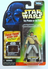 ハズブロージャパン COLLECTION 1 / FREEZE FRAME LANDO CALRISSIAN / IN GENERALS GEAR WITH BLASTER PISTOL 3.5インチ