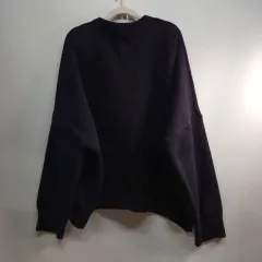 オーバーサイズ ブラック ニット セーター 115 140 サイズ 冬 511019