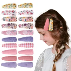 新品 20個 赤ちゃん ヘアピン 子供 ベビー ヘアクリップ パッチン留め ぱっちんピン キッズ 女の子 ハンドメイド 髪飾り ヘアアクセサリー かわいい 花柄 キッズ ヘアピン 誕生日 プレゼント (スタイルC)