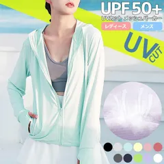 ホワイト UVカット パーカー レディース UVパーカー メッシュ UPF50+ 紫外線対策 接触冷感 指穴 長袖 体型カバー フード スポーツ ランニング 夏 涼しい[郵3]^bm1380 p042^