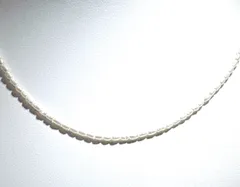 特別セール淡水パールネックレス　ライスパールネックレスNO25-2331