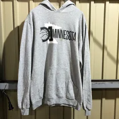 682 adidas パーカー グレー 約Lサイズ アディダス スウェット プリント 古着卸 アメリカ仕入