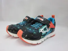 キッズシューズ 　スニーカー 　ムーンスター キャロット moonstar Carrot 　CR  C2317   子ども靴   男の子 小学生 保育園 幼稚園　運動靴  恐竜 ダイナソー ブラック　15.0㎝