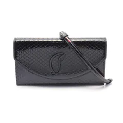 クリスチャンルブタン Christian Louboutin ショルダーバッグ LOUBI54 ルビ 1245055CM53 ブラック パテントレザー チェーンショルダー レディース 新品のサムネイル
