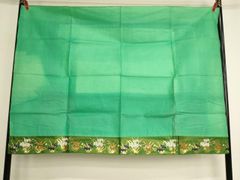 平和屋着物▽上質な小紋 単衣 霞丸文 蛍暈し 正絹 逸品 DAAV5200az