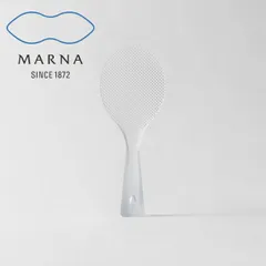マーナ MARNA  立つしゃもじ プレミアムクリア 食器洗い乾燥機対応 こびりつきにくく オシャレ 透明 日本製 K555【ゆうパケット】のサムネイル