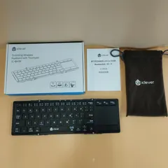【D12892】iClever IC-BK08 折りたたみ式キーボード（ジャンク）