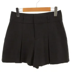 ローズバッド ROSE BUD パンツ ショートパンツ ウール混 チャコールグレー Mのサムネイル