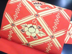 正絹刺繍袋帯　新品　未仕立て品 2503-16 未仕立て 袋帯 美品 正絹 着物 汕頭刺繍 - メルカリ