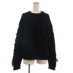 専用✨美品✨ gypsohila 　ジプソフィア　リボンケーブルニット　ブラック 2025年最新】gypsophila ribbon cableの人気アイテム - メルカリ