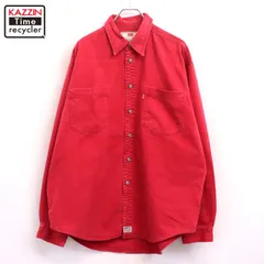 90s vintage Levi's RED TAB 長袖シャツ メンズ 表記Lサイズ