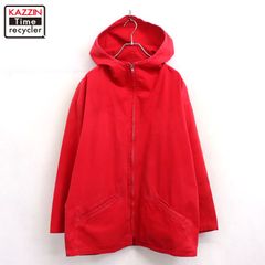 90s J.Crew 巨人タグ コットンチェック アノラックパーカー 名作