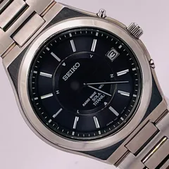 （T708）希少！良品 正常稼動 SEIKO セイコー 電波ソーラー SPIRIT スピリット TITANIUM SBTM009 7B22-0AF0人気 時計 メンズ ユニセックス
