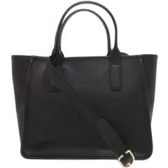 未使用品 ロンシャン 2WAY ル フローネ 10156021001 レザー ブラック 黒 ショルダーバッグ 0695 Longchamp