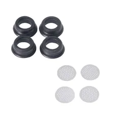 【迅速発送】WEECKE CVAPORLOOP /CVAPOR4.0 ヴェポライザー 専用シリコンリング＆メッシュ各4個セット シーベイパーループ 専用パーツ 網