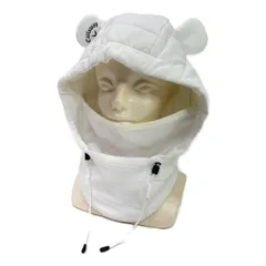 中古 キャロウェイ Callaway ネックウォーマー フリー ホワイト 白 耳付きフードウォーマー バラクラバ