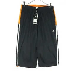 未使用 adidas アディダス ワンポイントロゴ ハーフパンツ M ブラック メンズ 古着