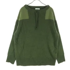 FREAK'S STORE フリークスストア 長袖 ミリタリー ニット F カーキ メンズ 古着