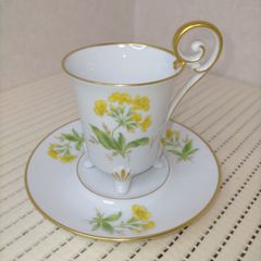 金彩小紋扇面図 山本重義 九谷焼 飾皿 七宝柄 皿立 共布 共箱 元値33万