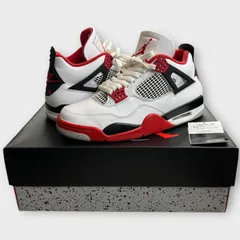 2025年最新】nike air jordan 4 fire redの人気アイテム - メルカリ